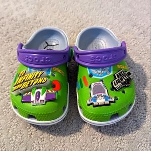 Buzz Lightyear Crocs Toddler Size 6
